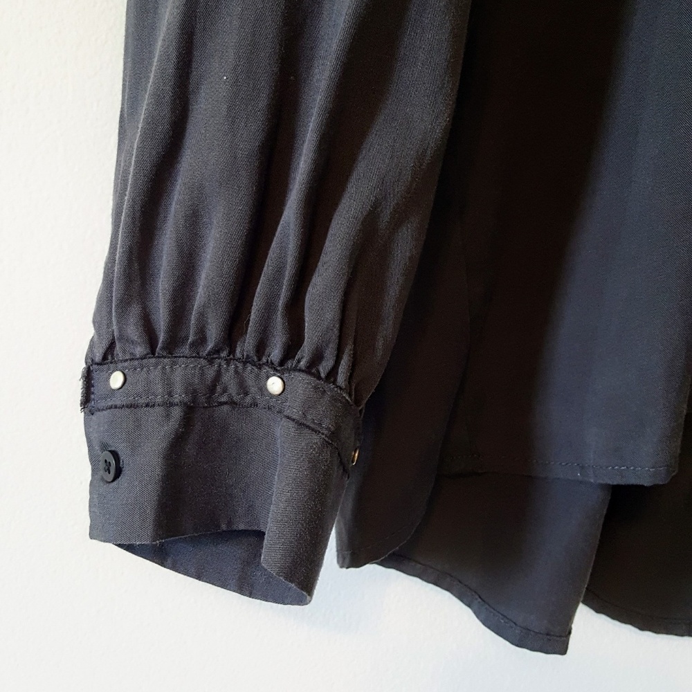 COPY - Zara Black Studded Blouse - Medium - NWT - Picture 6 of 9
